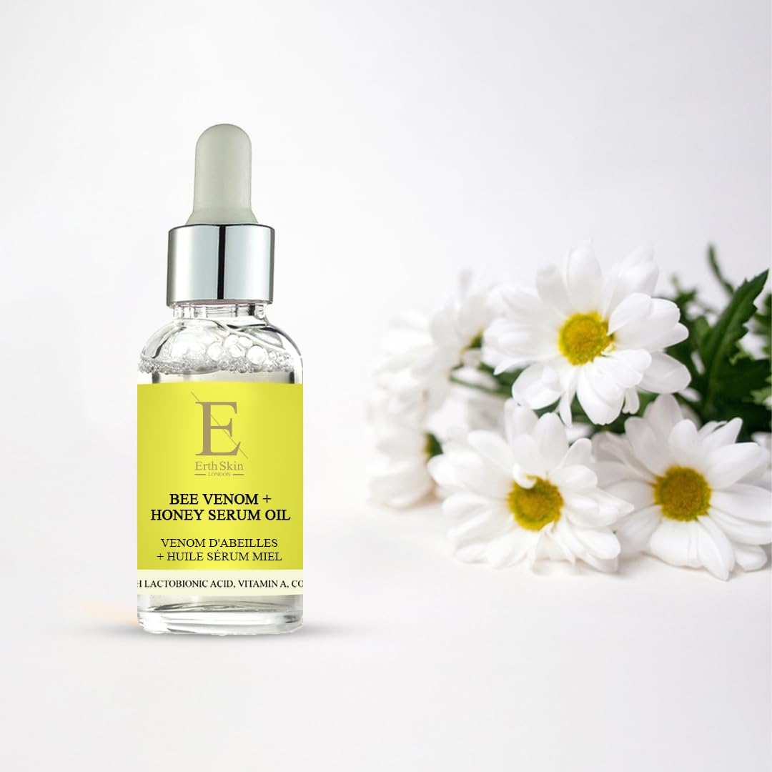 Erth Skin Bee Venom and Manuka Honey Serum Oil, Multi-Vitamin Face